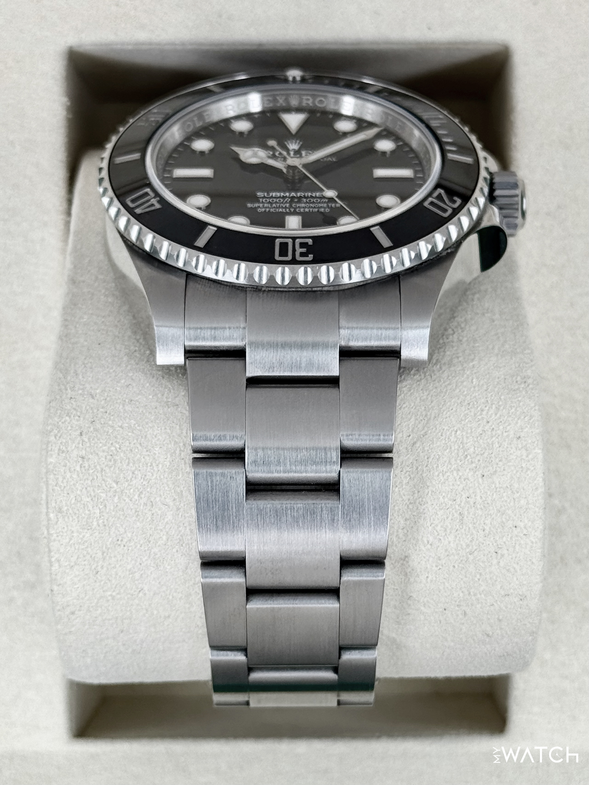 2025 Rolex Submariner 41mm 124060 Stainless Steel Black Dial