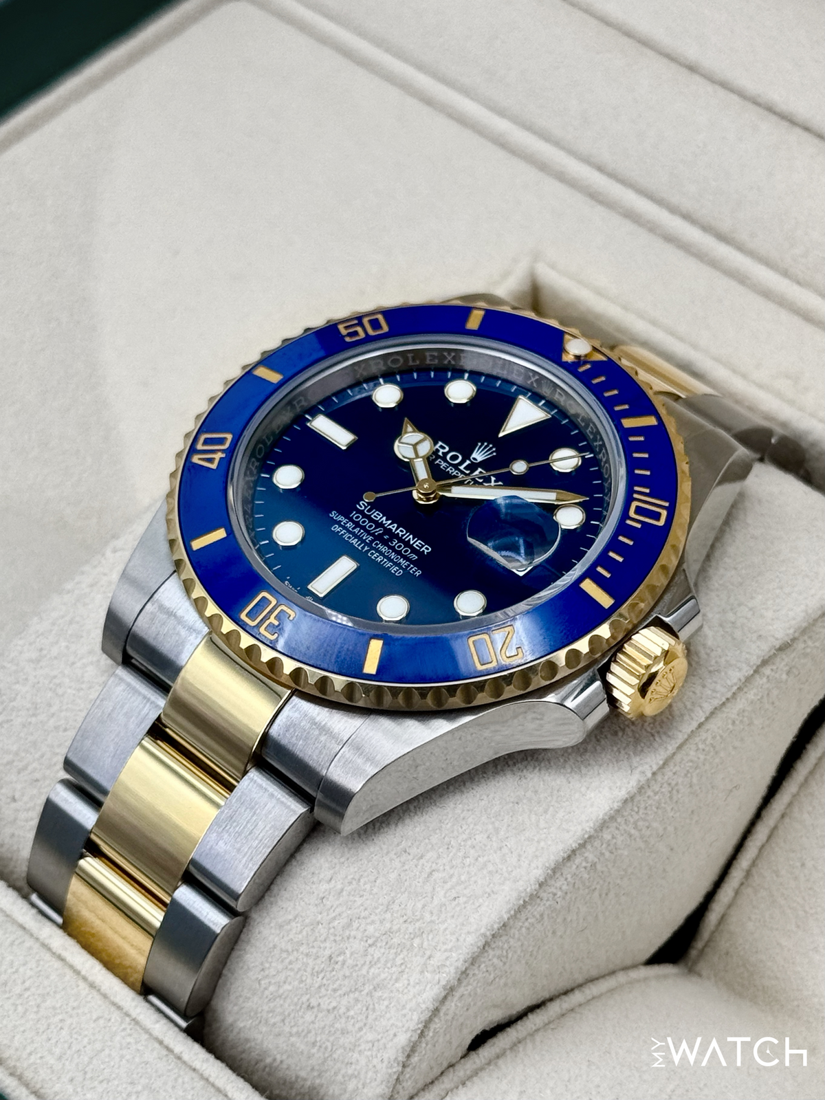 2023 Rolex Submariner "Bluesy" 41mm 126613LB Two-Tone Blue Dial