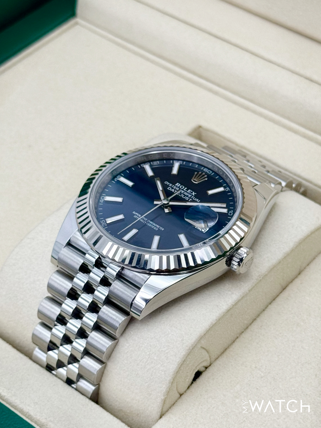 NEW 2025 Rolex Datejust 41mm 126334 Stainless Steel Jubilee Blue Dial