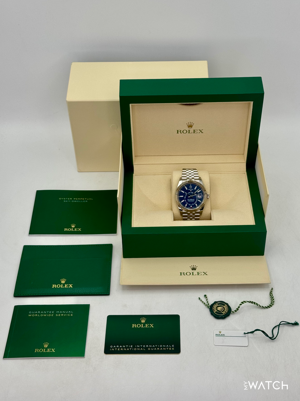 2024 Rolex Sky-Dweller 42mm 336934 Jubilee Blue Dial