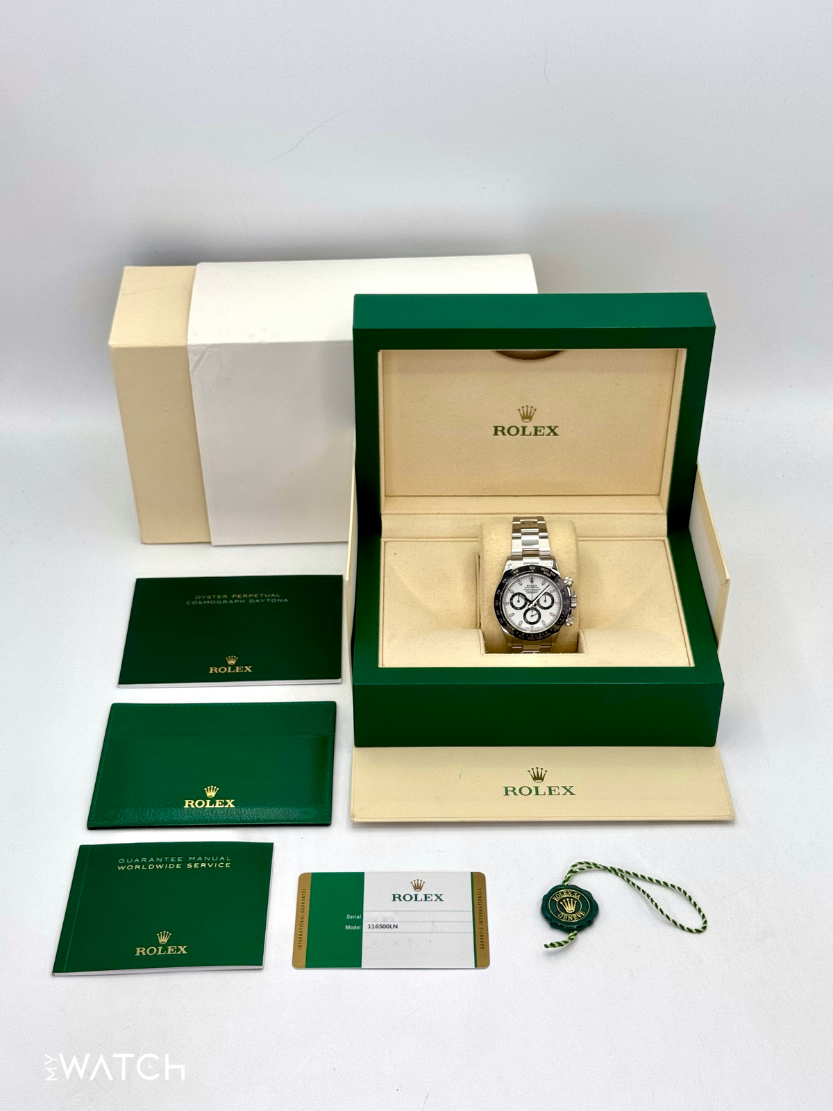 2019 Rolex Daytona 40mm 116500LN Stainless Steel Panda Dial