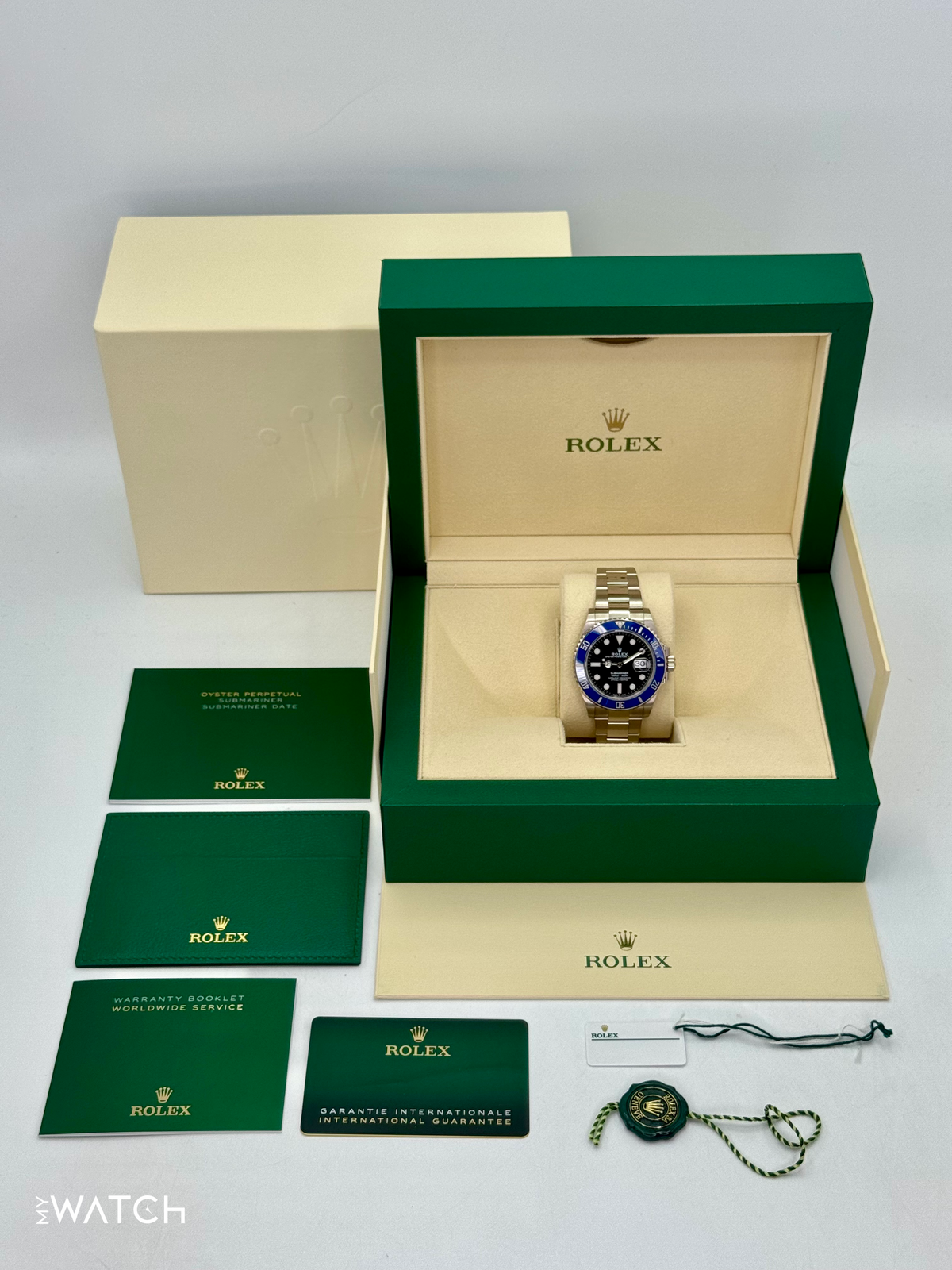 2024 Rolex Submariner “Cookie Monster ” 41mm 126619LB White Gold Black Dial