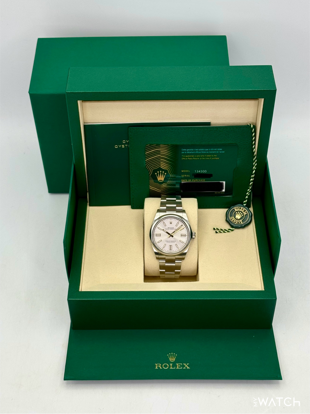 NEW 2026 Rolex Oyster Perpetual 41mm 134300 Silver Dial