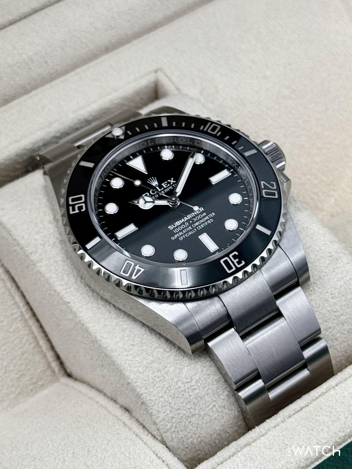 2024 Rolex Submariner 41mm 124060 Stainless Steel Black Dial