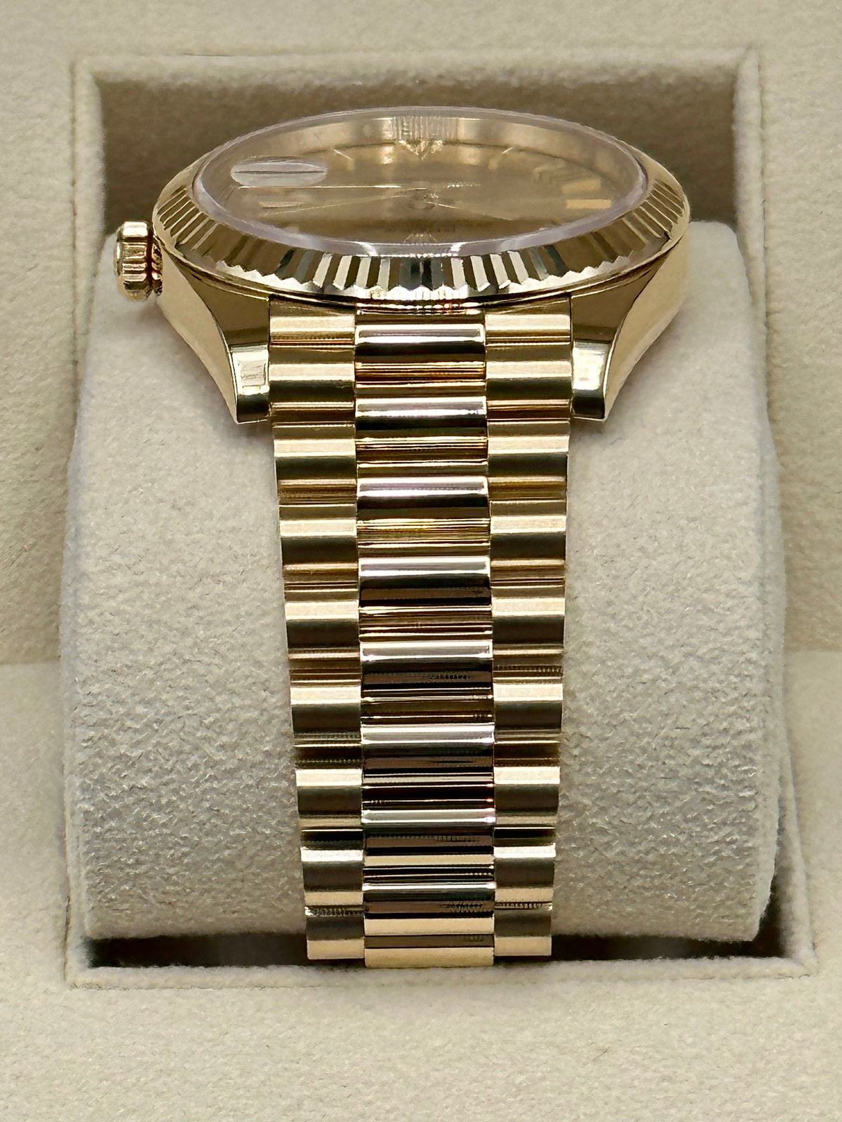 2019 Rolex Day-Date 40mm 228238 Presidential Champagne Dial