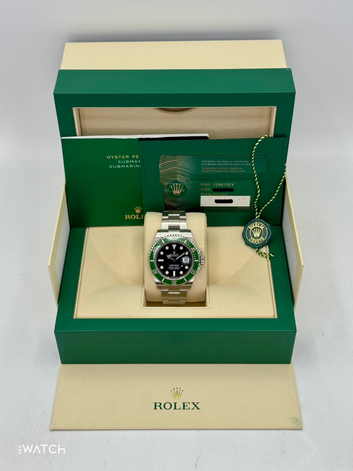 2023 Rolex Submariner "Starbucks" 41mm 126610LV Black Dial