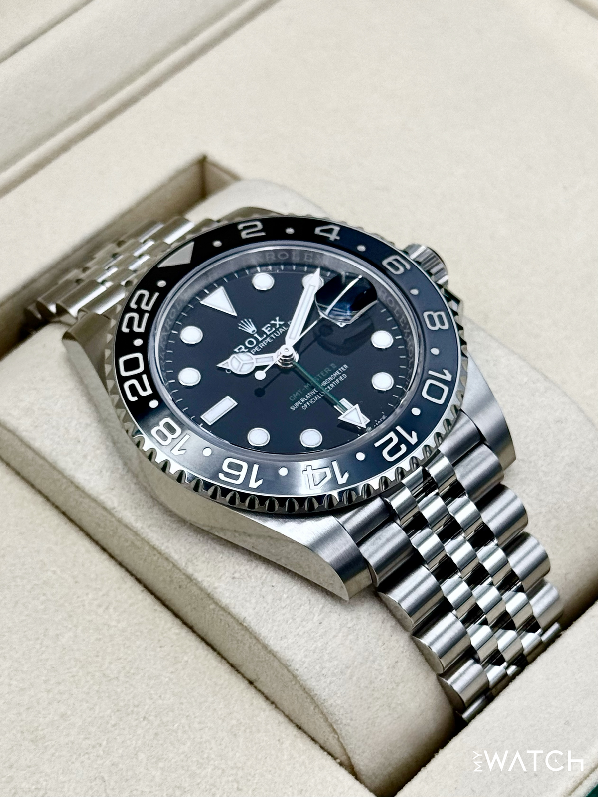NEW 2025 Rolex GMT-Master II "Bruce Wayne" 40mm 126710GRNR Jubilee