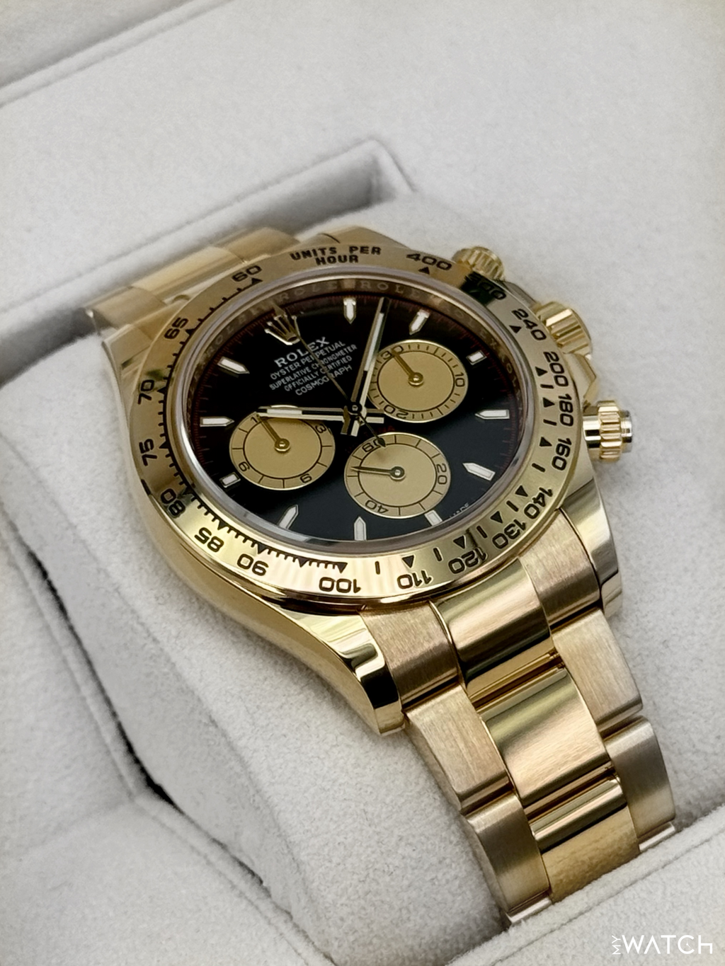 2025 Rolex Daytona "Paul Newman" 40mm 126508 18K Yellow Gold Black Dial
