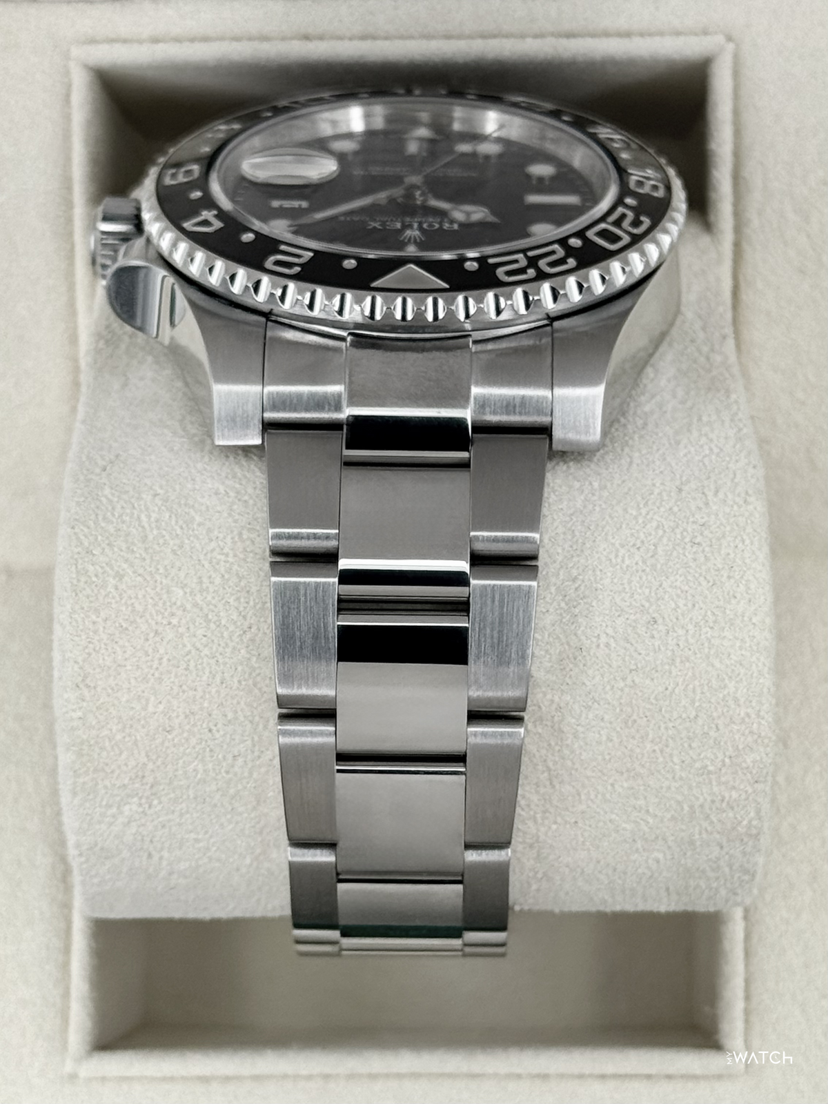 2018 Rolex GMT-Master II 40mm 116710LN Stainless Steel Black Dial