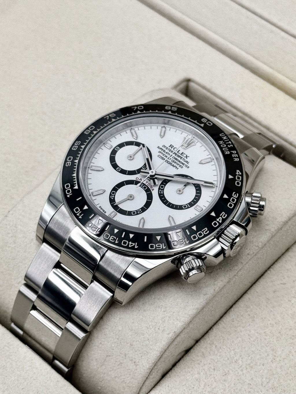 2026 Rolex Daytona 40mm 126500LN Stainless Steel Panda Dial