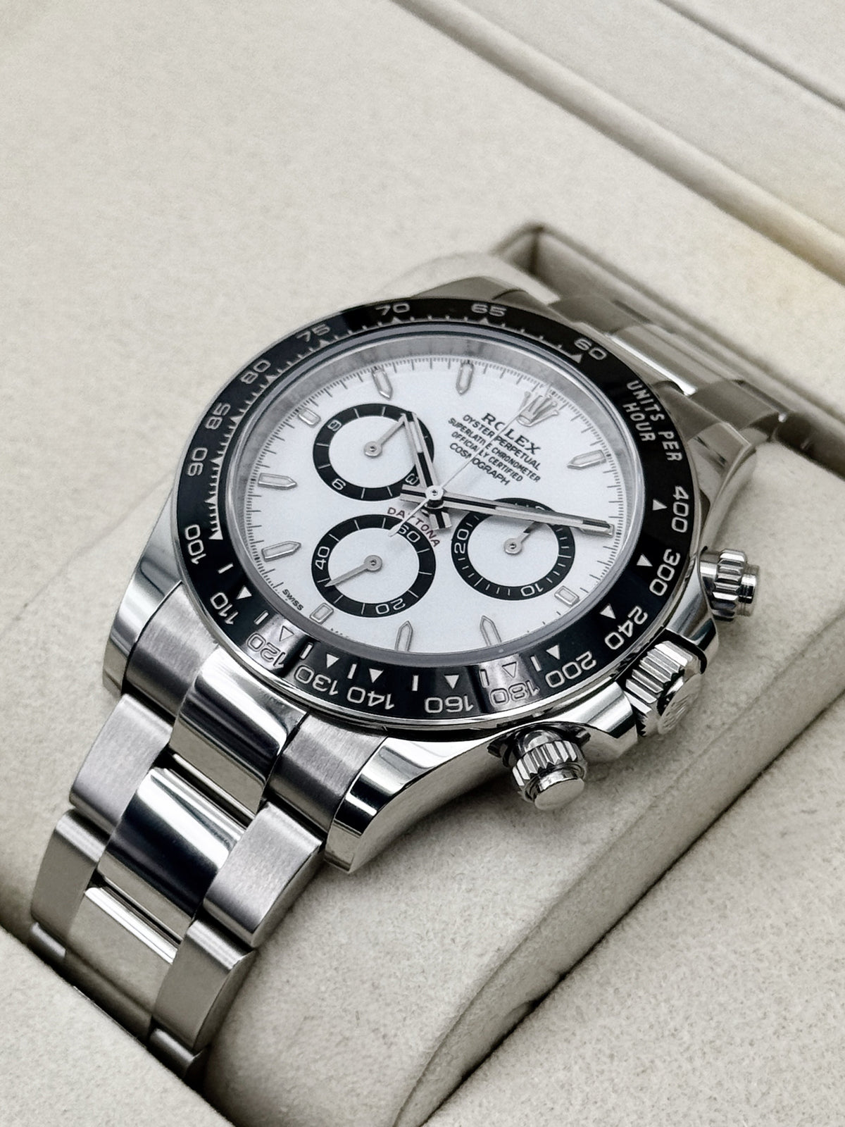 2026 Rolex Daytona 40mm 126500LN Stainless Steel Panda Dial