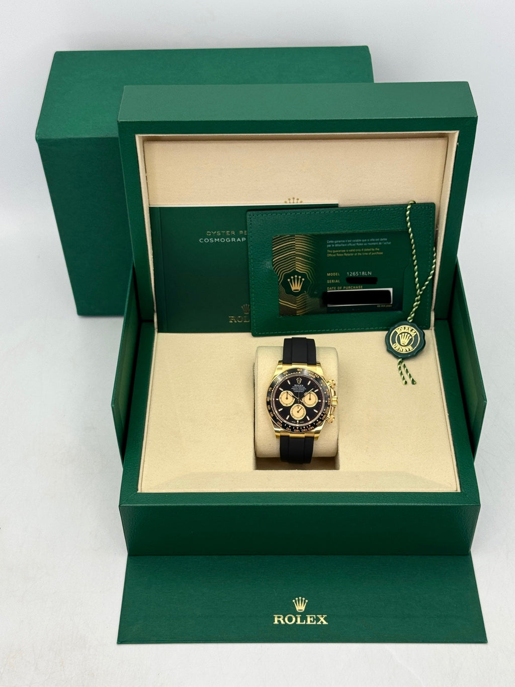 NEW 2026 Rolex Daytona Paul Newman 40mm 126518LN Yellow Gold Black Dial