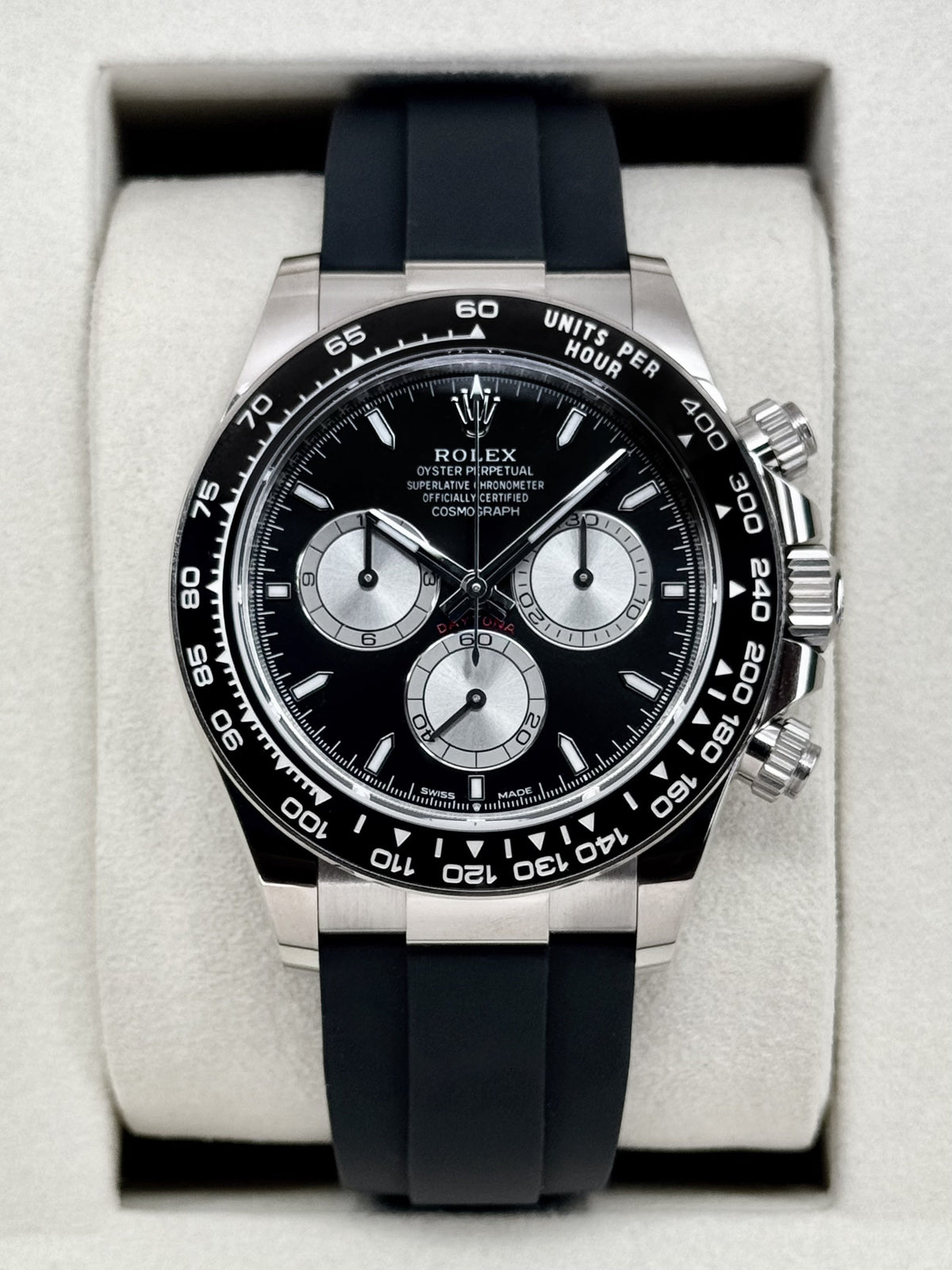 NEW 2026 Rolex Daytona "Baby Le Mans" 40mm 126519LN White Gold Black Dial