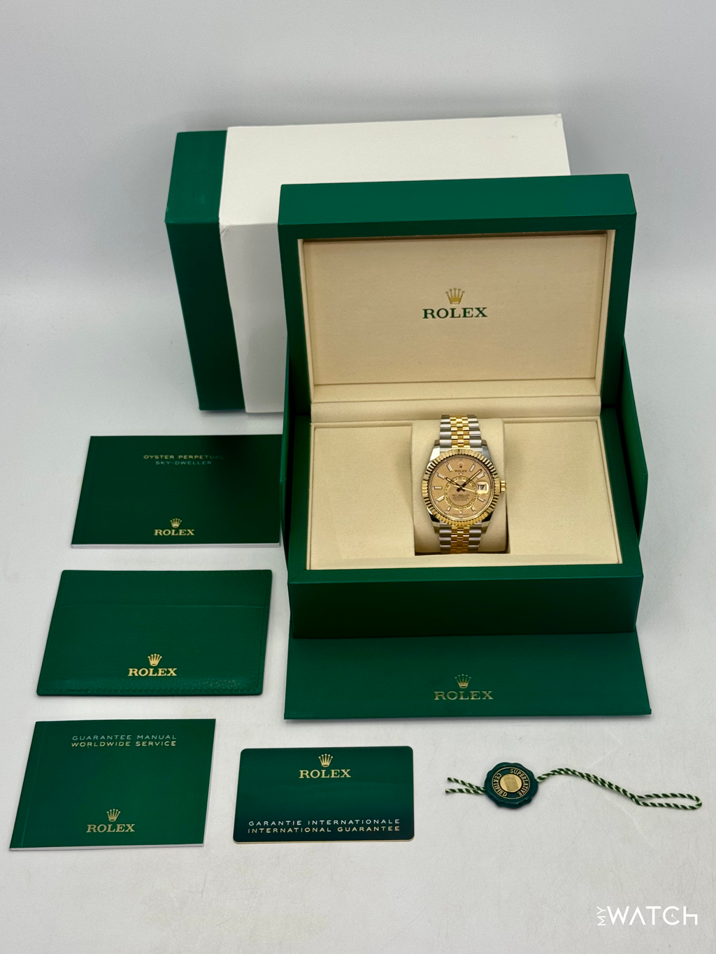 NEW 2026 Rolex Sky-Dweller 42mm 336933 Jubilee Champagne Dial