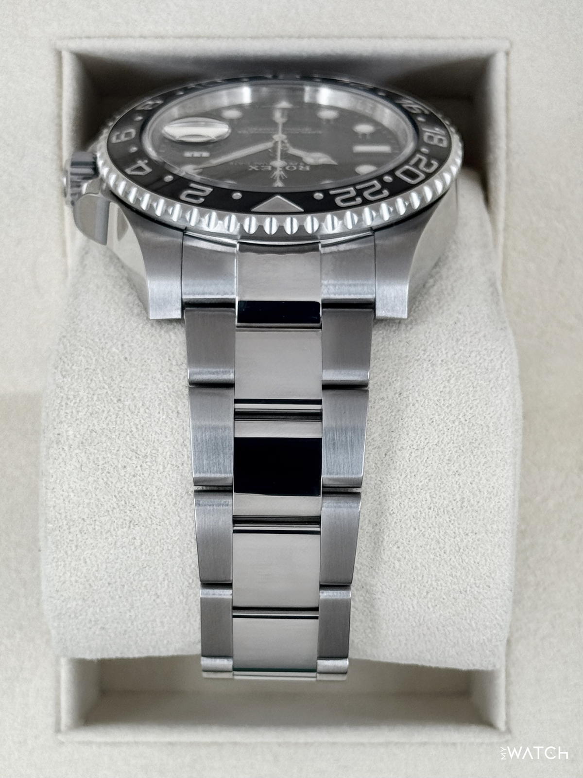 2018 Rolex GMT-Master II 40mm 116710LN Stainless Steel Black Dial