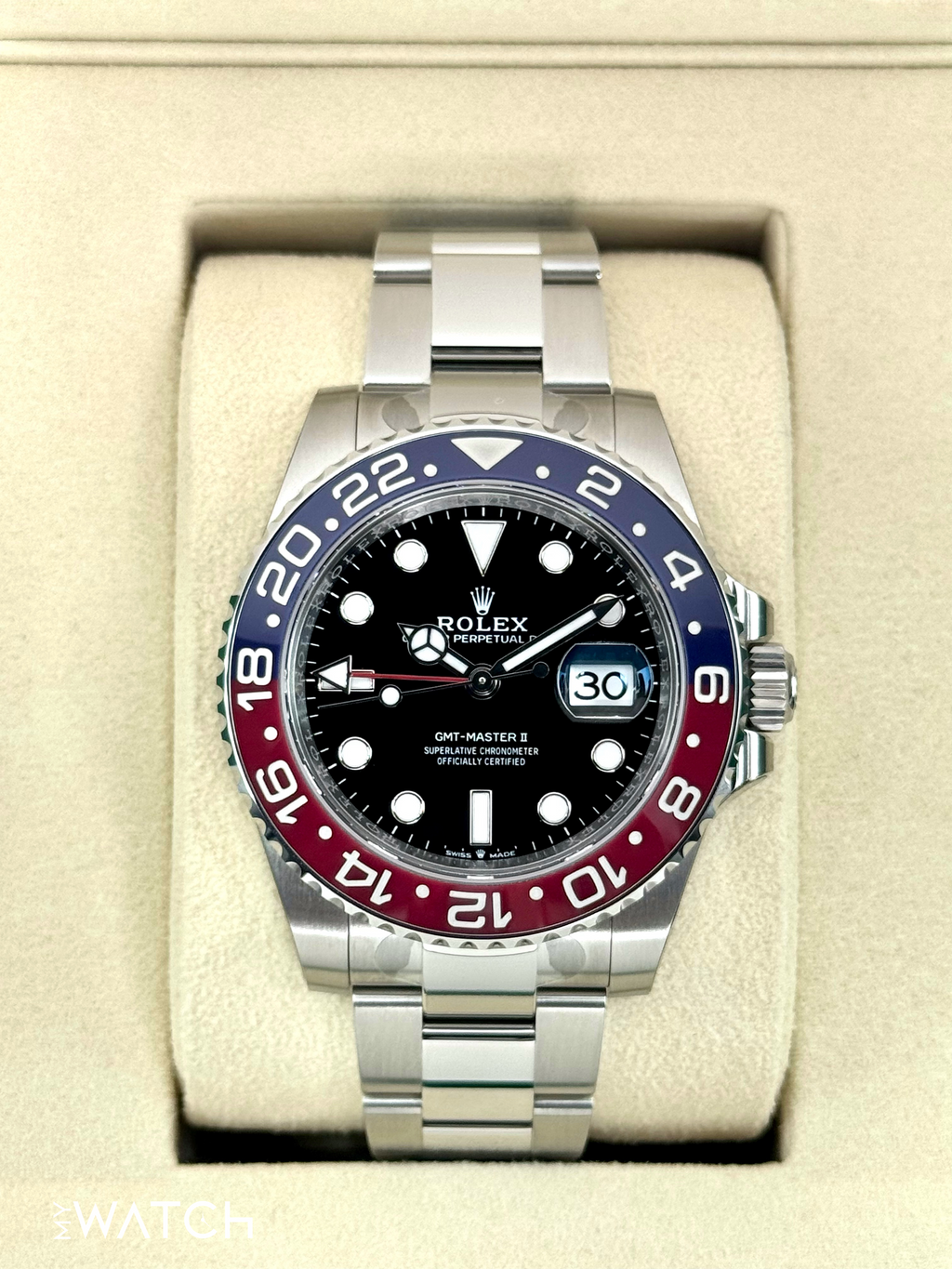 NEW 2025 Rolex GMT-Master II "Pepsi" 40mm 126710BLRO Oyster
