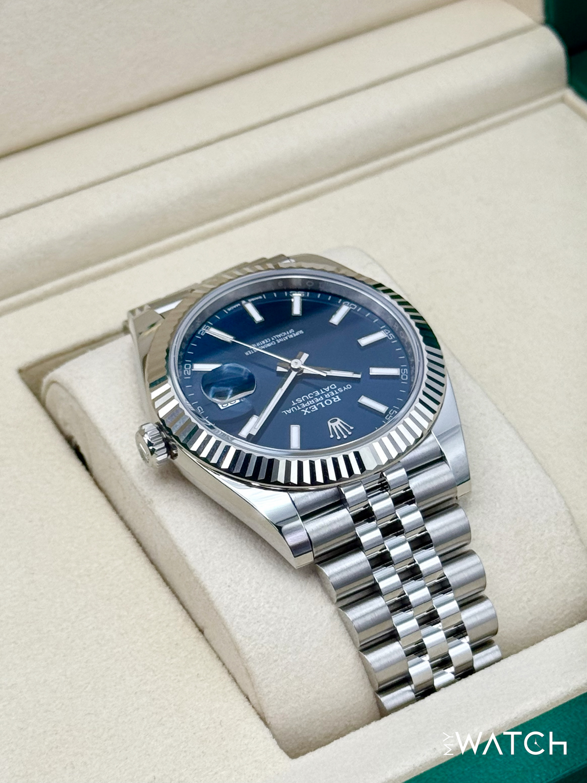 NEW 2025 Rolex Datejust 41mm 126334 Stainless Steel Jubilee Blue Dial
