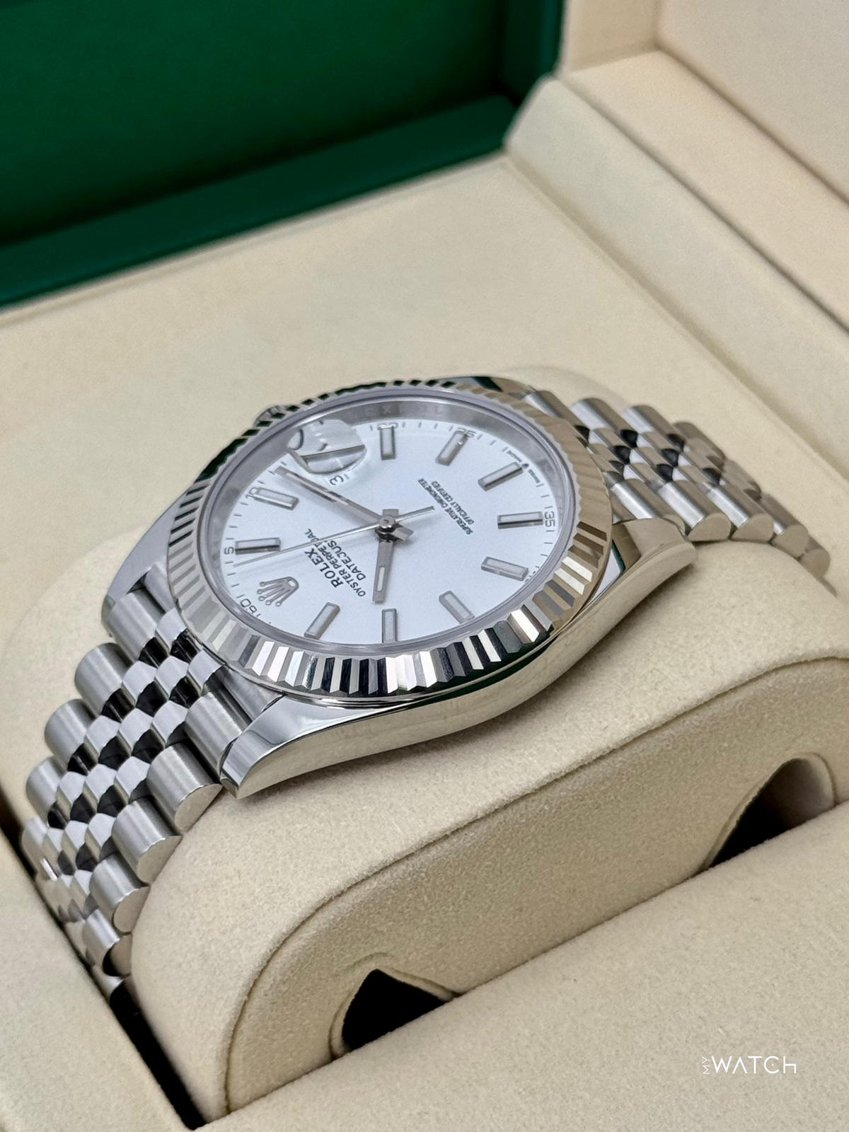 NEW 2026 Rolex Datejust 41mm 126334 Stainless Steel Jubilee White Dial