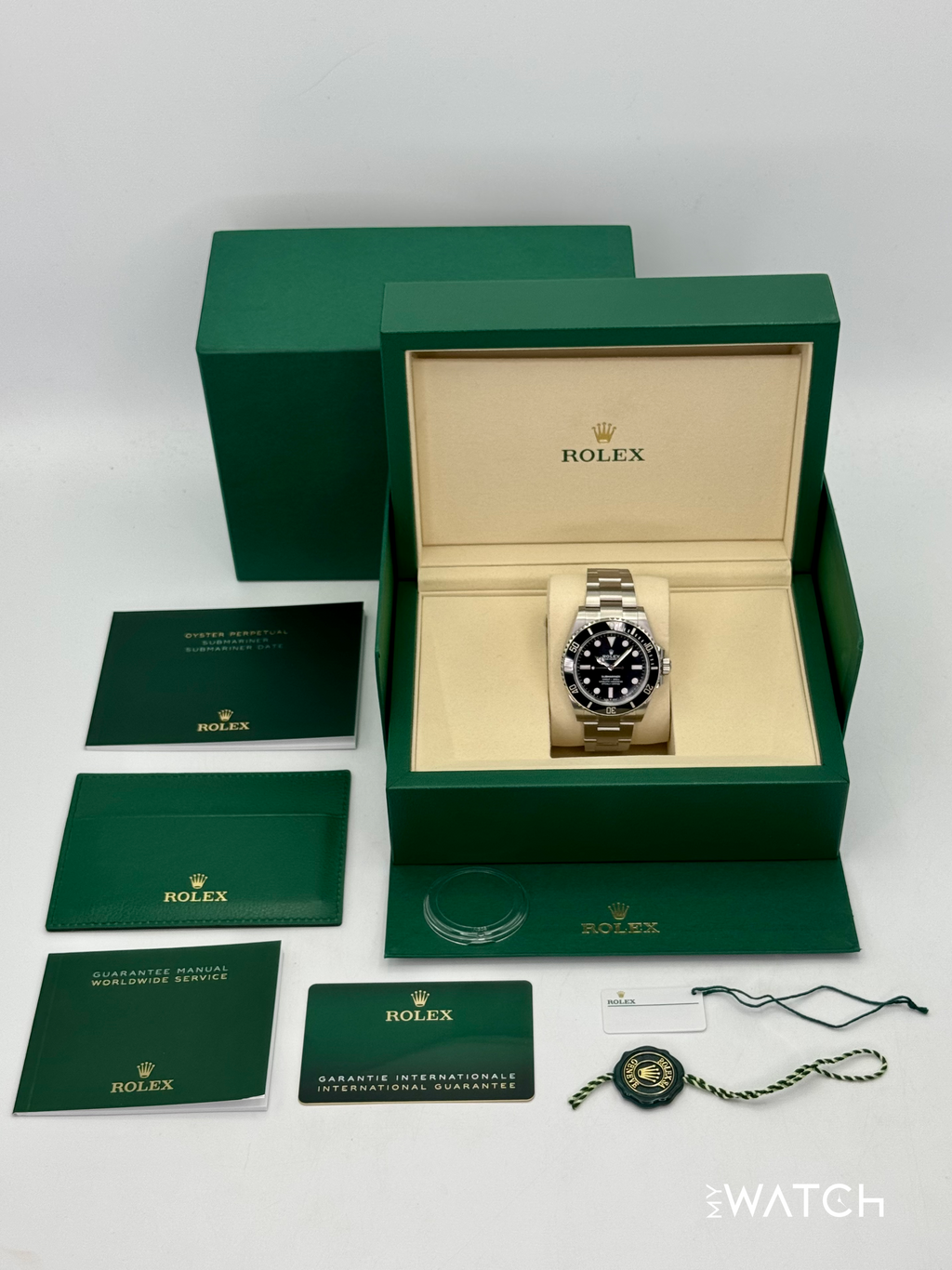 NEW 2025 Rolex Submariner 41mm 124060 Stainless Steel Black Dial (STICKERED)