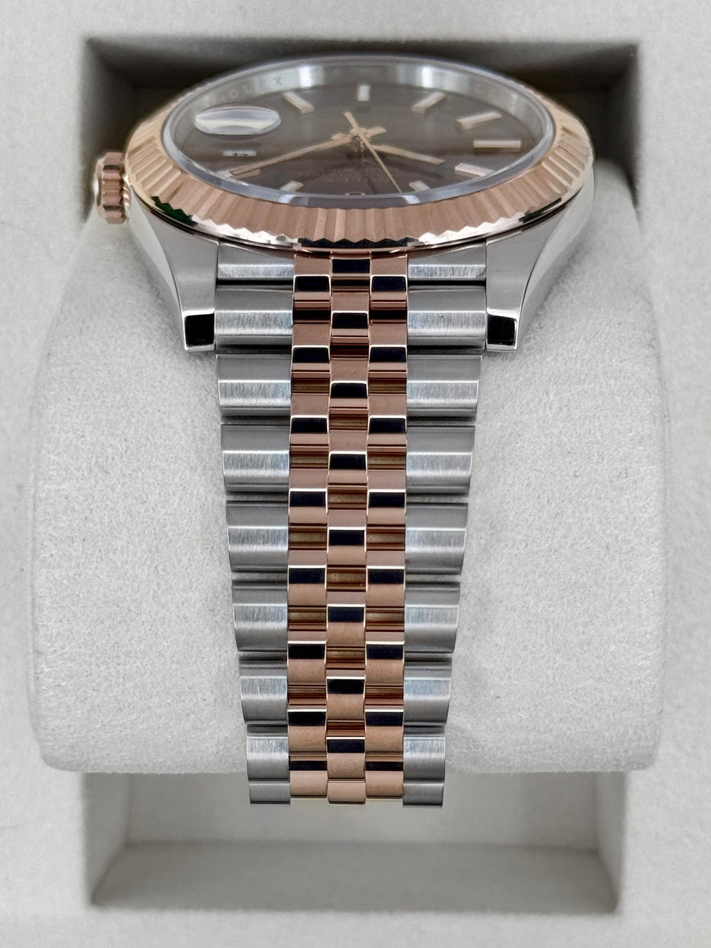 2025 Rolex Datejust 41mm 126331 Two-Tone Jubilee Chocolate Dial