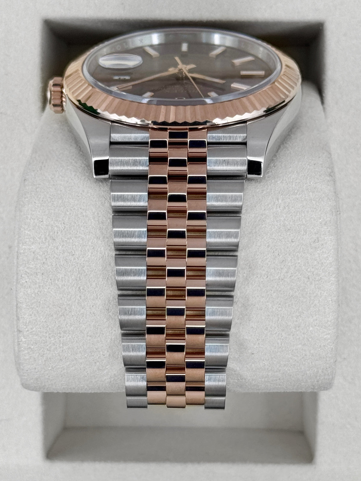 2025 Rolex Datejust 41mm 126331 Two-Tone Jubilee Chocolate Dial