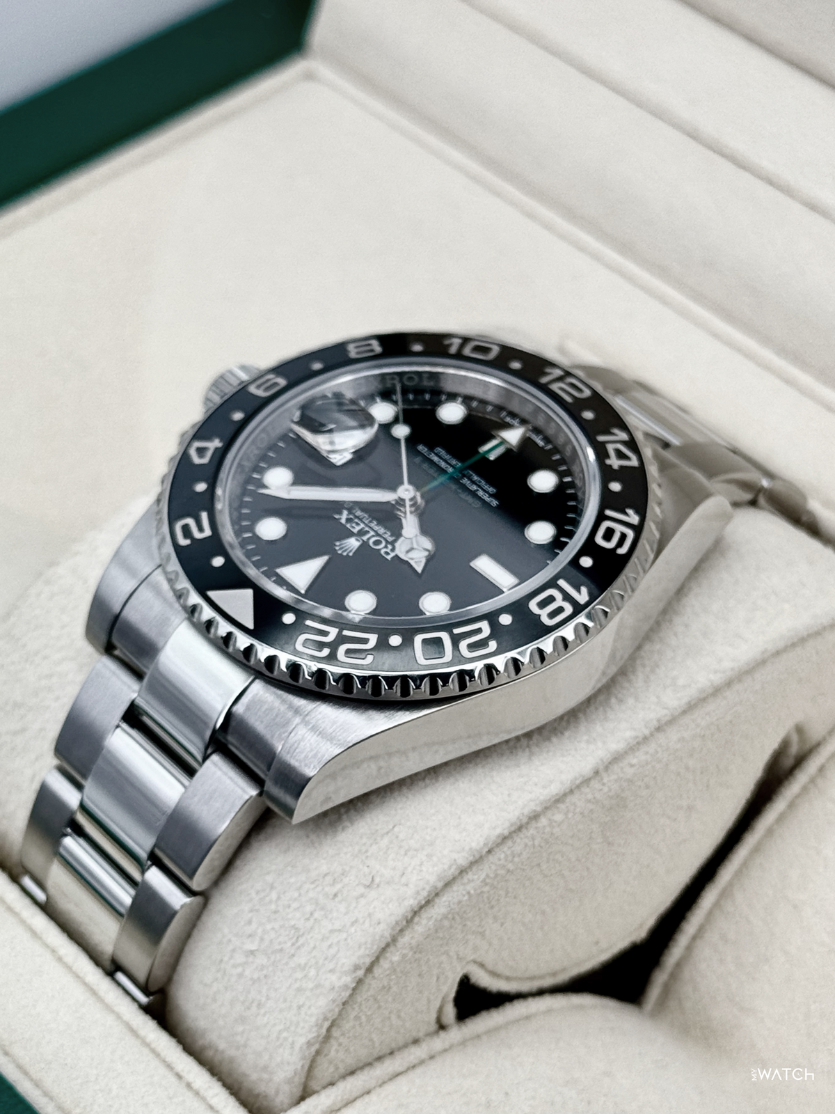 2016 Rolex GMT-Master II 40mm 116710LN Stainless Steel Black Dial