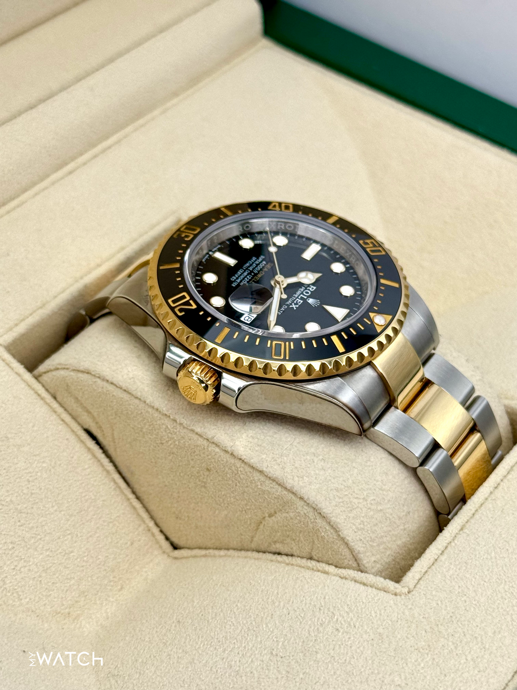 2023 Rolex Sea-Dweller 43mm 126603 Two-Tone Black Dial