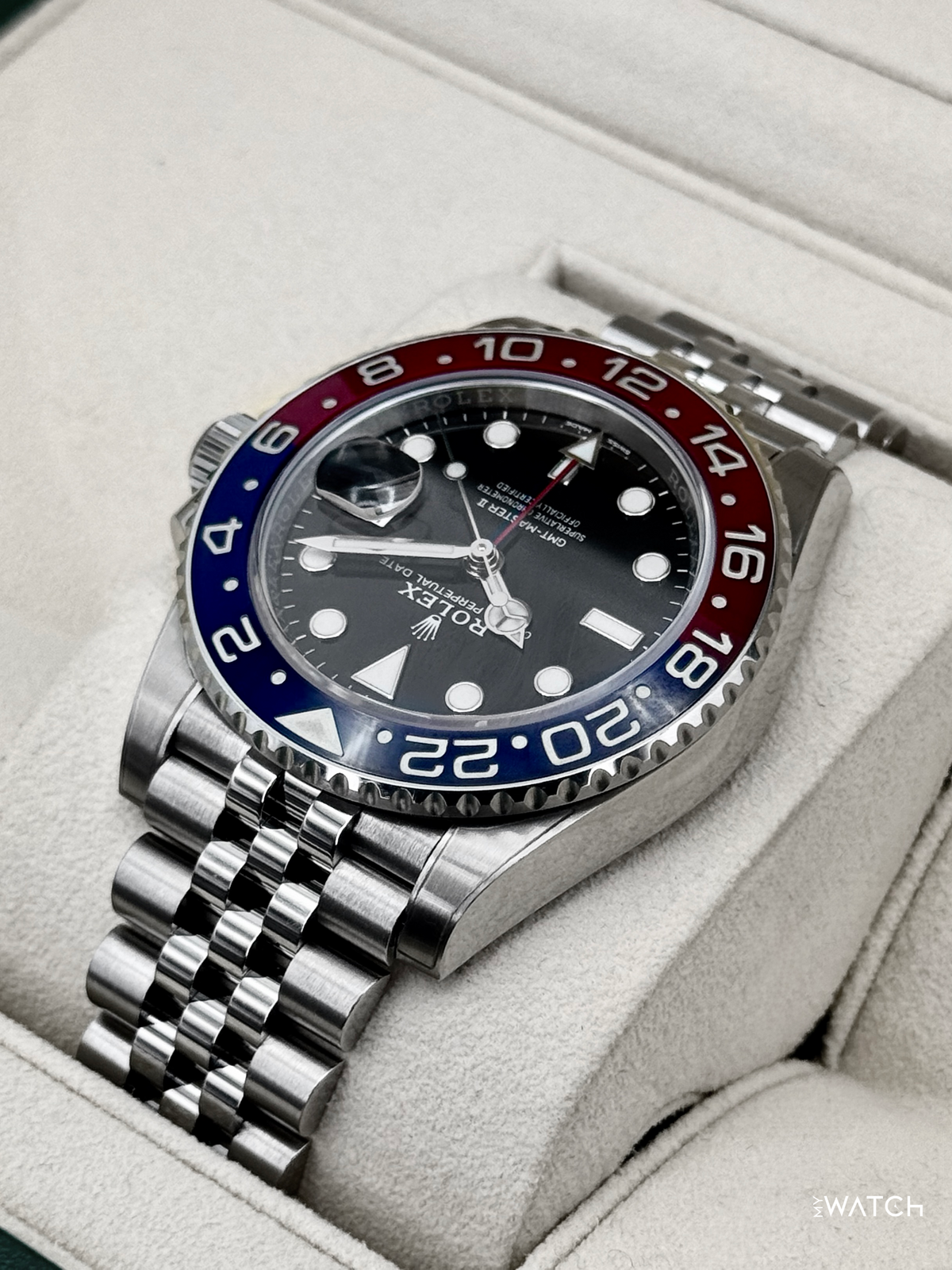 2020 Rolex GMT-Master II "Pepsi" 40mm 126710BLRO Jubilee