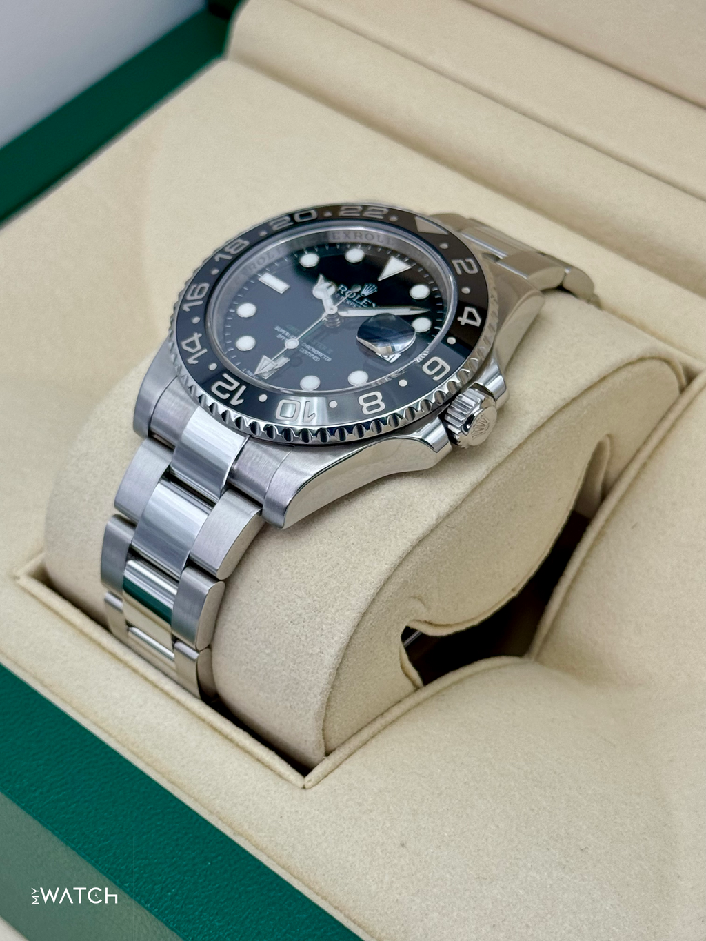 2012 Rolex GMT-Master II 40mm 116710LN Stainless Steel Black Dial