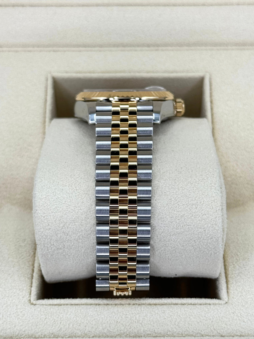 NEW 2023 Rolex Lady-Datejust 31mm 278273 Two-Tone Jubilee Green Dial