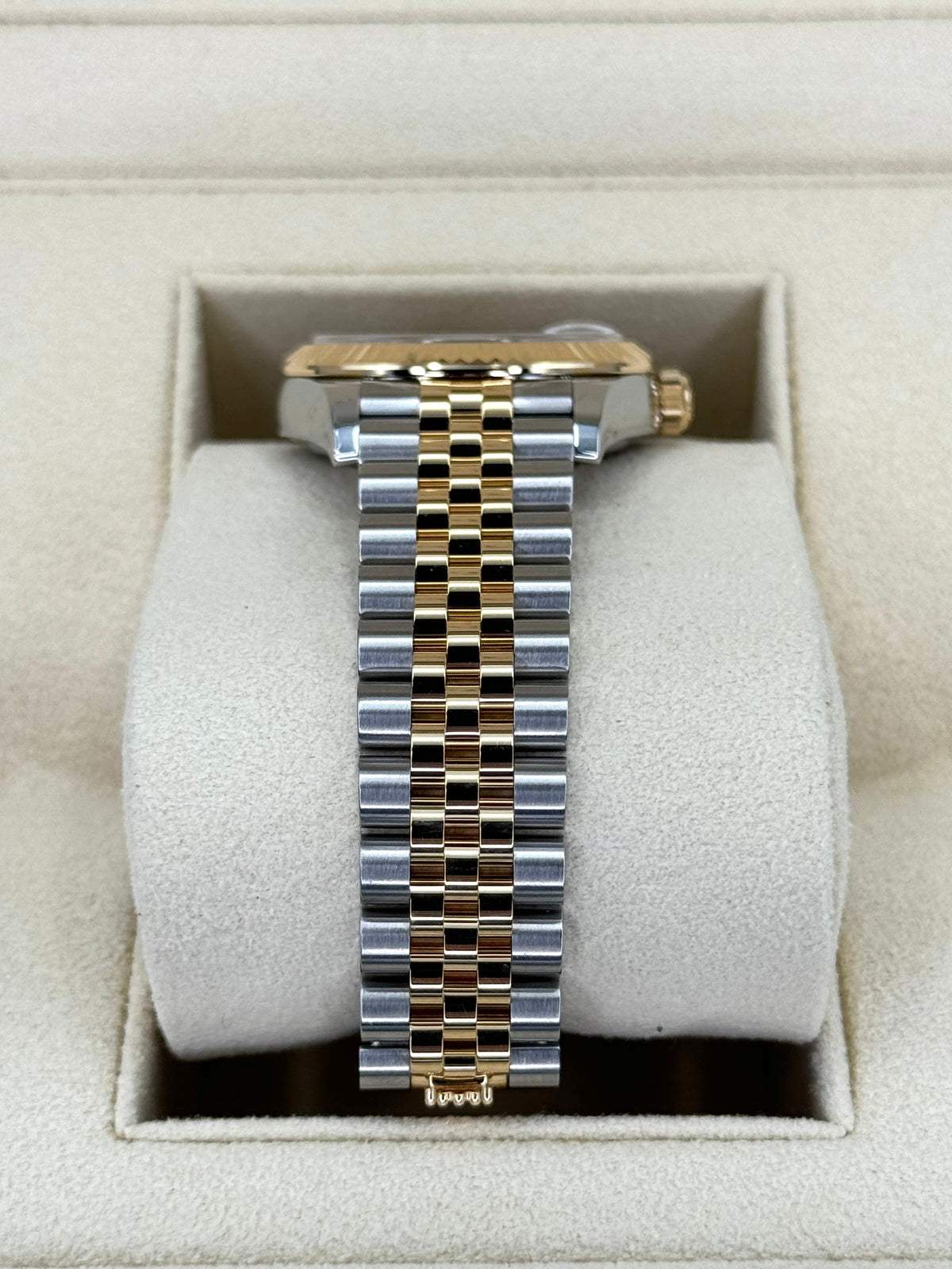 NEW 2023 Rolex Lady-Datejust 31mm 278273 Two-Tone Jubilee Green Dial