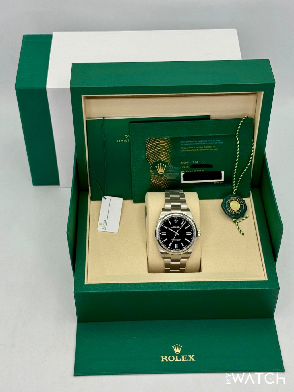 NEW 2026 Rolex Oyster Perpetual 41mm 134300 Black Dial