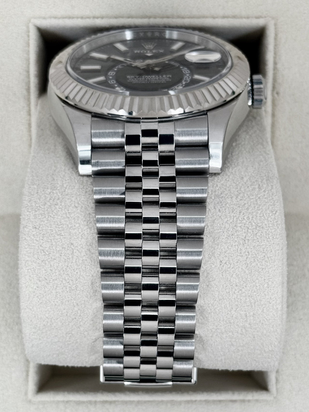 2023 Rolex Sky-Dweller 42mm 336934 Stainless Steel Jubilee Blue Dial