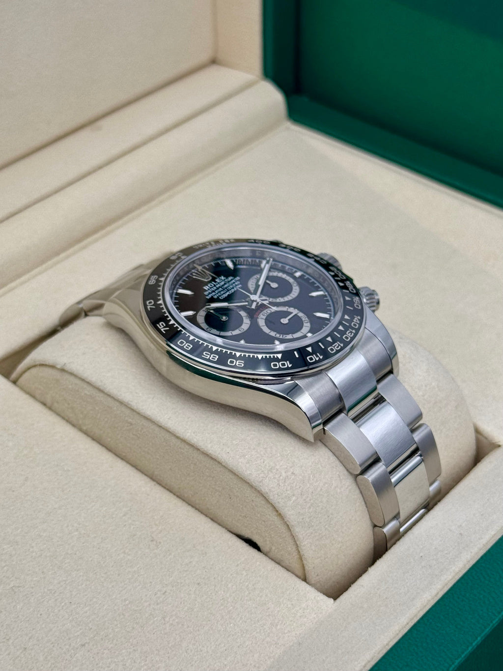 NEW 2025 Rolex Daytona 40mm 126500LN Stainless Steel Black Dial