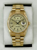 1990 Rolex Day-Date 36mm 18238 Presidential 18kt Yellow Gold Champagne Dial (CPO)