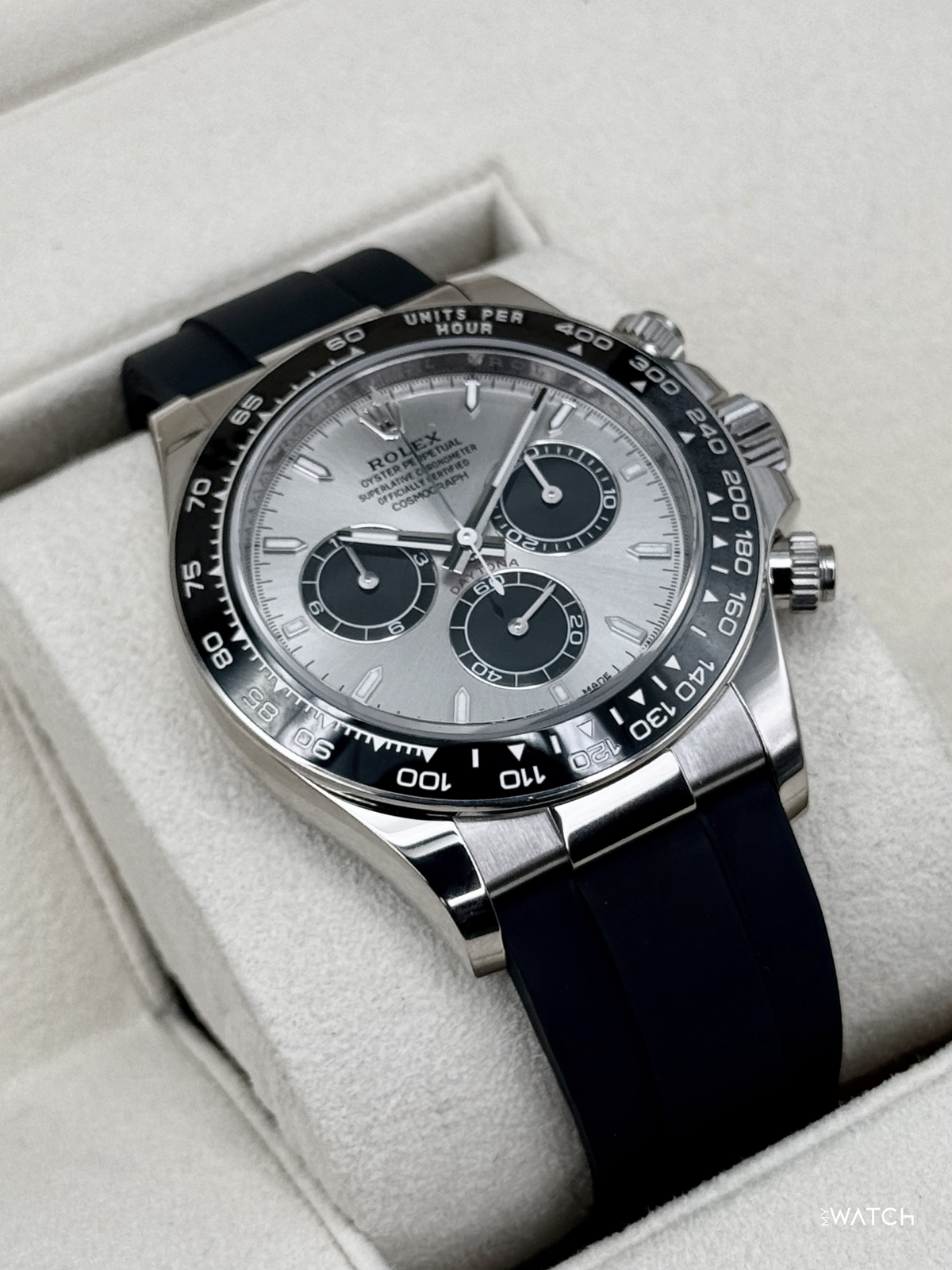 2024 Rolex Daytona "Ghost" 40mm 126519LN White Gold Silver Dial
