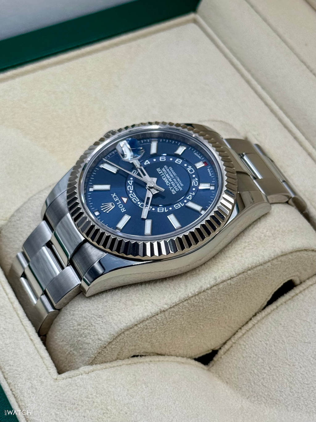 2023 Rolex Sky-Dweller 42mm 326934 Oyster Blue Dial