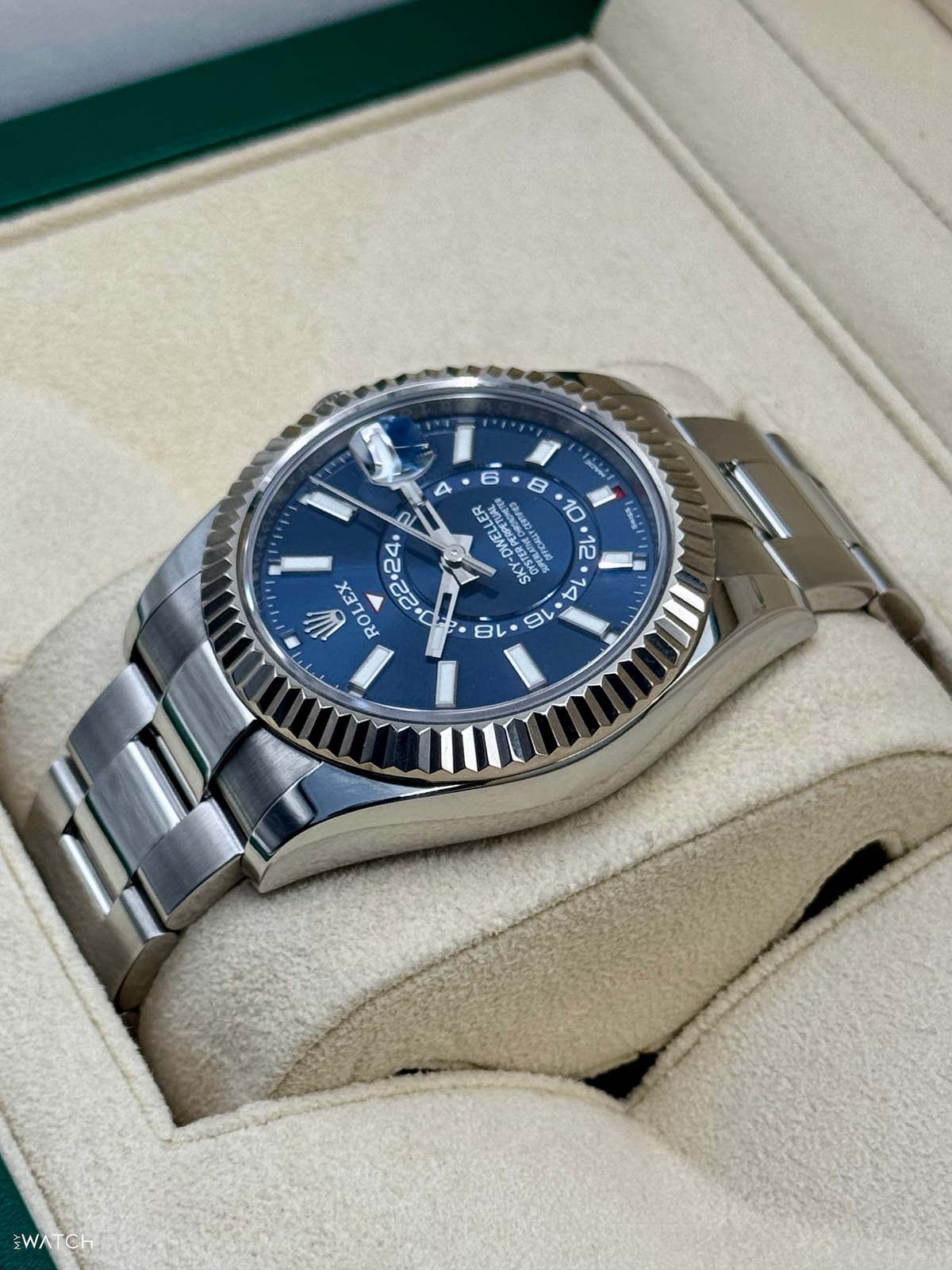 2023 Rolex Sky-Dweller 42mm 326934 Oyster Blue Dial