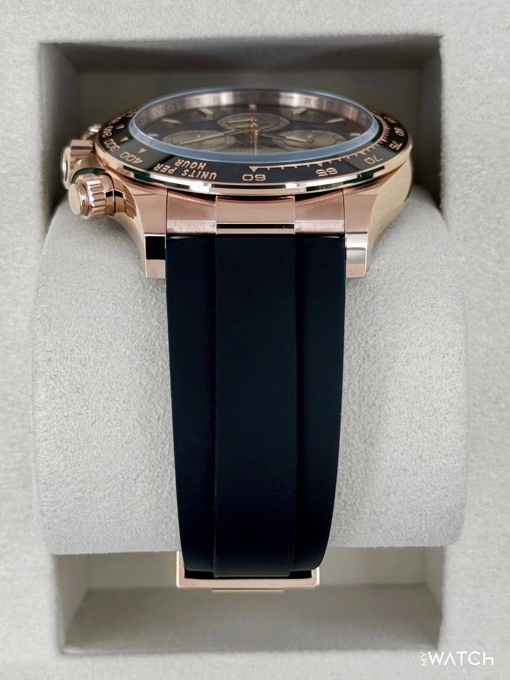 NEW 2026 Rolex Daytona 40mm 126515LN Rose Gold Oysterflex Black Dial