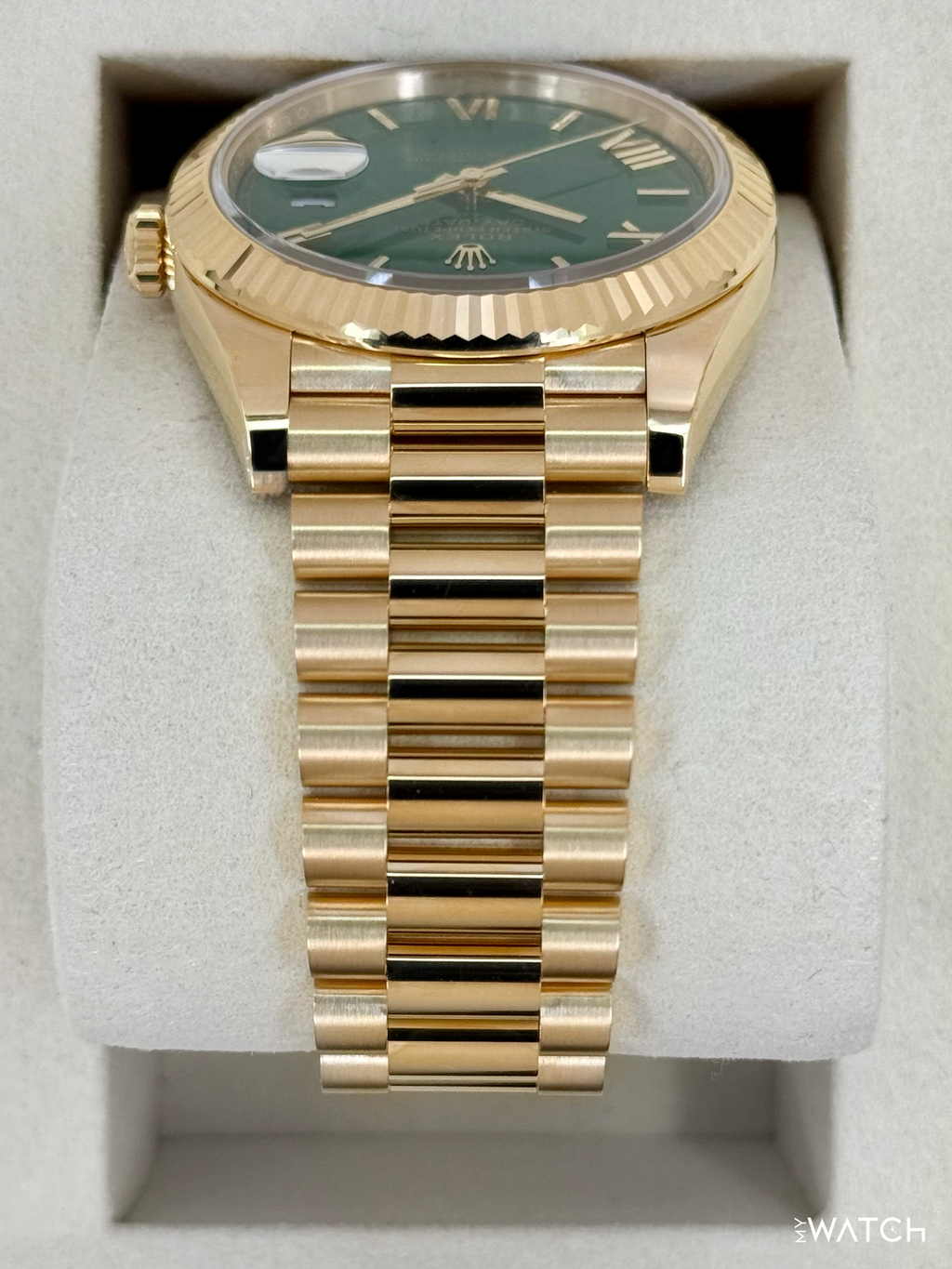 NEW 2026 Rolex Day-Date 40mm 228238 Presidential Green Dial