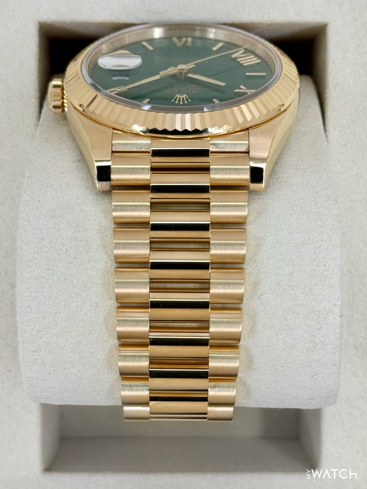 NEW 2026 Rolex Day-Date 40mm 228238 Presidential Green Dial