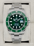 2020 Rolex Submariner “Hulk” 40mm 116610LV Green Dial (GREEN CARD & STICKERED)