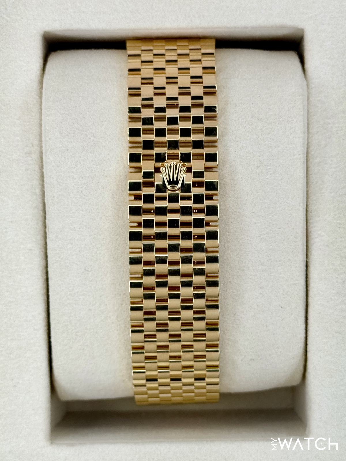 NEW 2026 Rolex 1908 39mm 52508 Yellow Gold Settimo Bracelet Black Dial