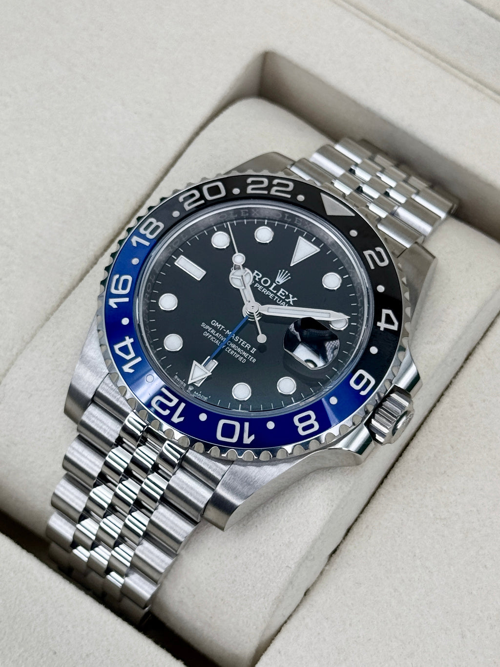 2026 Rolex GMT-Master II Batgirl 40mm 126710BLNR Jubilee