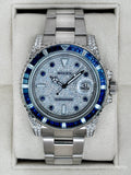 2019 Rolex Submariner 40mm 116659SABR White Gold Diamond Pave Dial