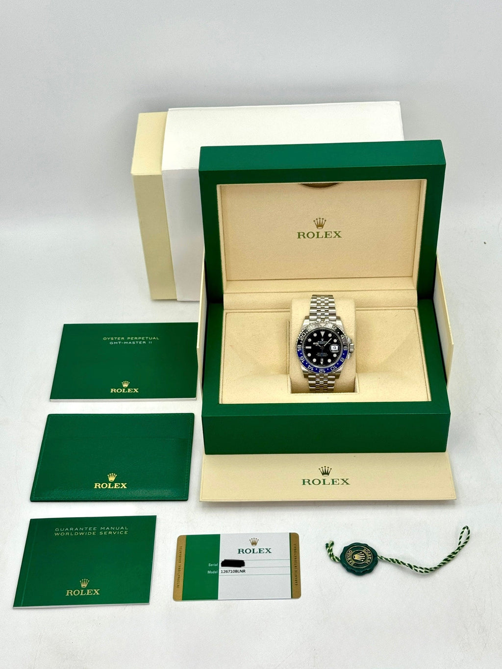 2019 Rolex GMT-Master II "Batgirl" 40mm 126710BLNR Jubilee