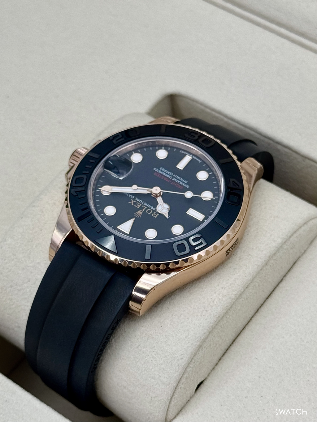 NEW 2026 Rolex Yacht-Master 37mm 268655 Rose Gold Black Dial (STICKERED)
