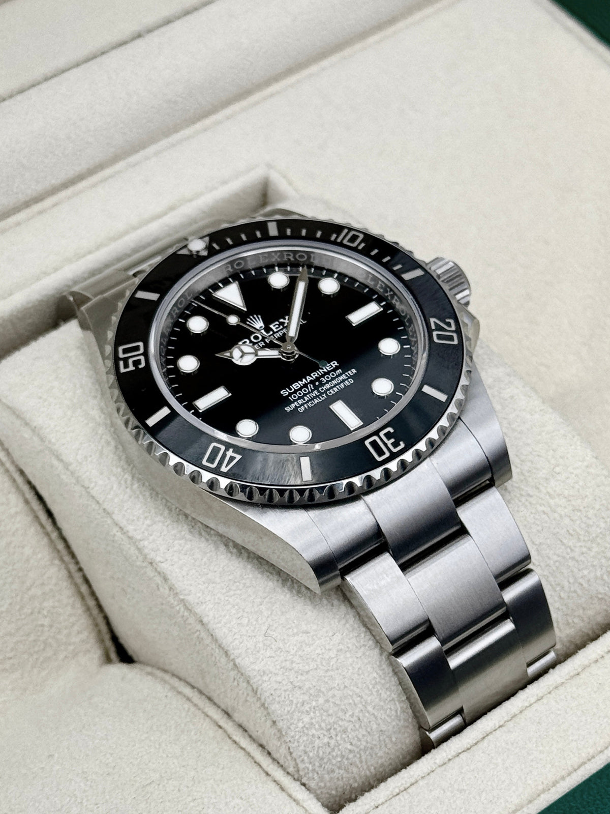 2024 Rolex Submariner 41mm 124060 Stainless Steel Black Dial