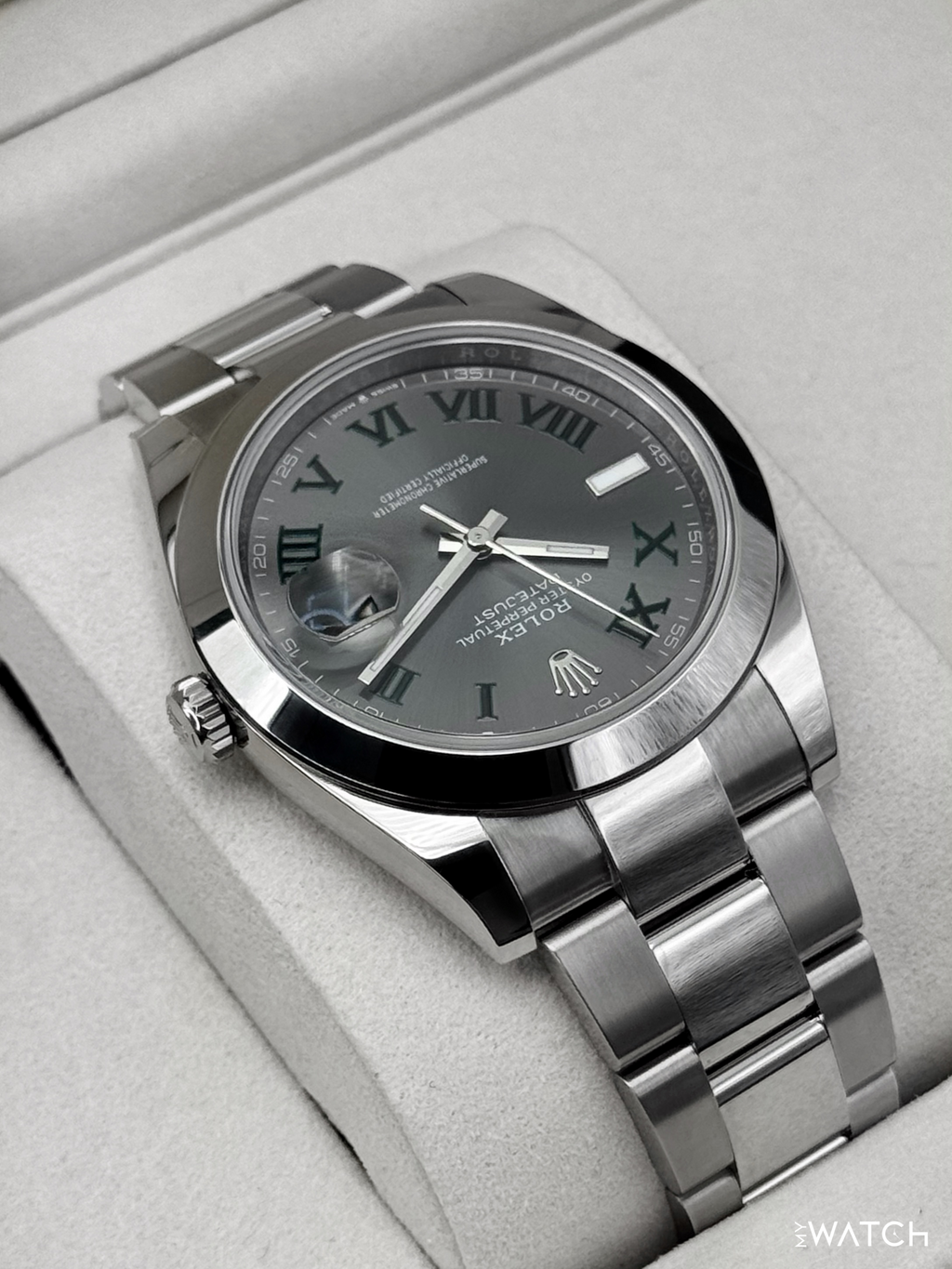 NEW 2026 Rolex Datejust 41mm 126300 Wimbledon Dial Oyster