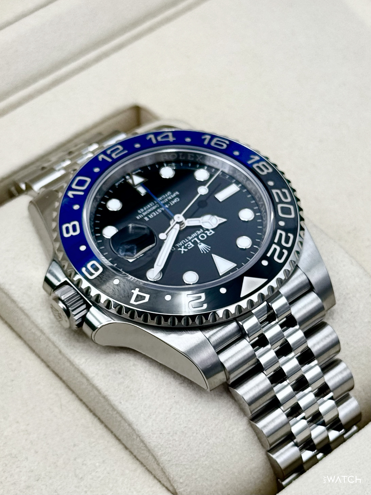 NEW 2026 Rolex GMT-Master II "Batgirl" 40mm 126710BLNR Jubilee (STICKERED)